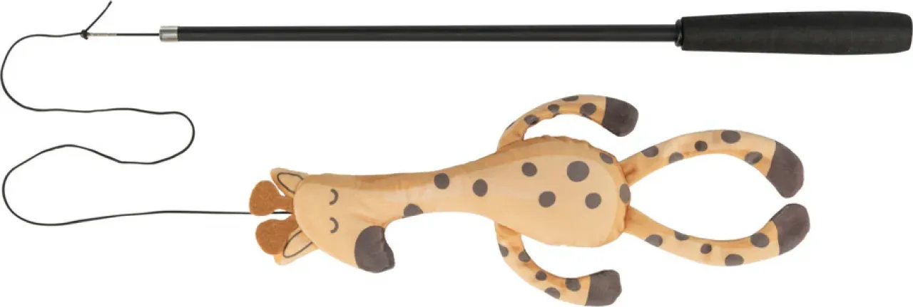 Teleskop-Spielangel Giraffe